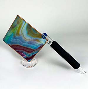 Creator's Foil Crimper/ Burnisher 2.0 in use
