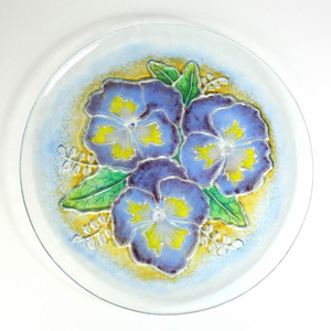 Pansy Platter