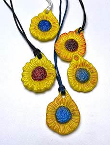 Sunflower Holey Mold example