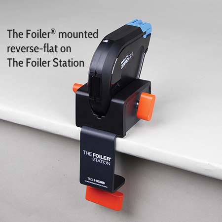 The Foiler reverse-flat on the foiler station