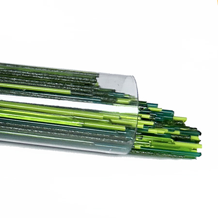1mm Green Mix 18 in. Stringer 90 COE (6.5 oz. tube) link