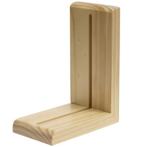 Clear Finished Book Ends (pair) link