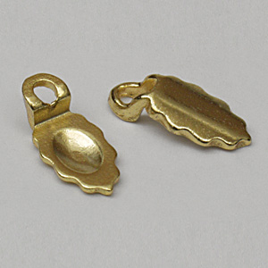 Gold Plated Earrings Bails Small (pack of 24) link