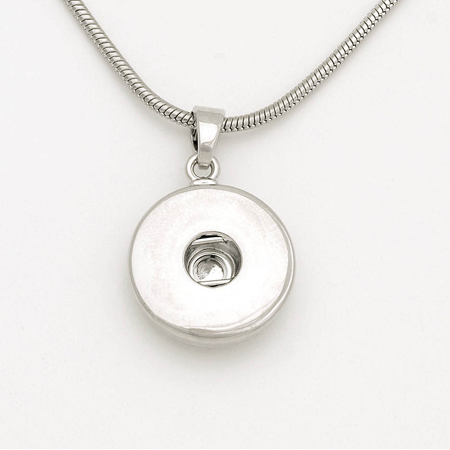 Snap & Switch Necklace with One Disc link
