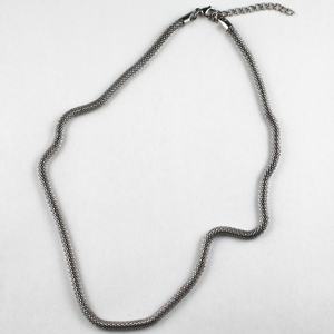 Stainless Steel Chain 18 in. - Small Mesh Links link
