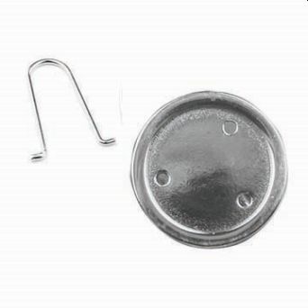 Silver Recessed Round Zipper Pull (2 per pack) link