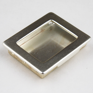 Silver Rectangle Gallery Pendant link