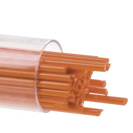 2mm Orange 17-1/2 in. Stringer 90 COE (6.5 oz. tube) link