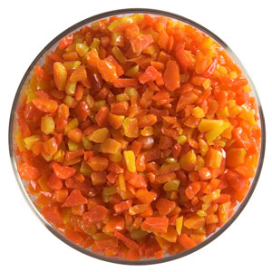 Orange Coarse Frit 90 COE (5 Pound Jar) link