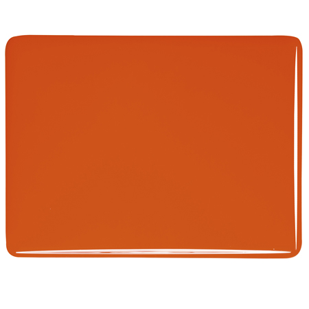 Orange Opal Double Roll Fusible 90 COE link