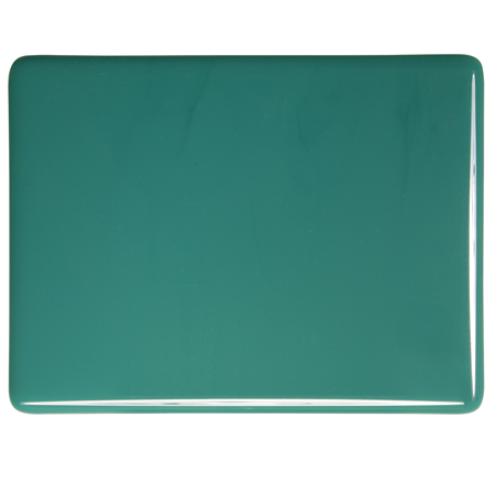 Teal Green Opal Double Roll Fusible 90 COE link