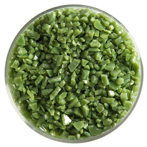Olive Green Coarse Frit 90 COE (1 Pound Jar) link