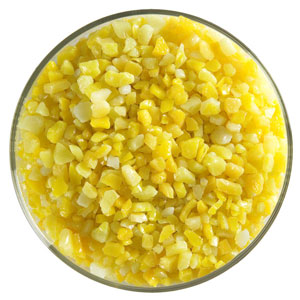 Sunflower Yellow Coarse Frit 90 COE (1 Pound Jar) link