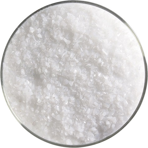 Dense White Medium Frit 90 COE (1 Pound Jar) Dense White Medium Frit 90 COE (1 Pound Jar) photo