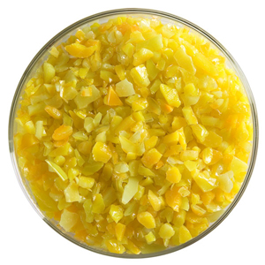 Marigold Yellow Coarse Frit 90 COE (1 Pound Jar) link