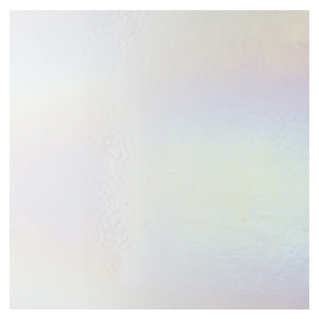 Clear Double Roll Rainbow Iridized Fusible 90 COE link