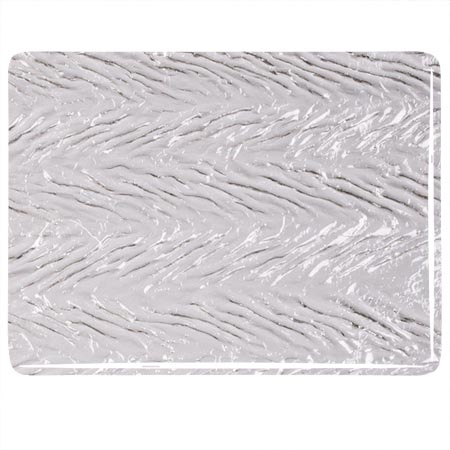 Clear Granite Herringbone Ripple Fusible 90 COE link