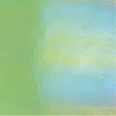 Light Green Double Roll Rainbow Iridized Fusible 90 COE link