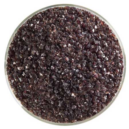 Dark Rose Brown Medium Frit 90 COE (1 Pound Jar) link