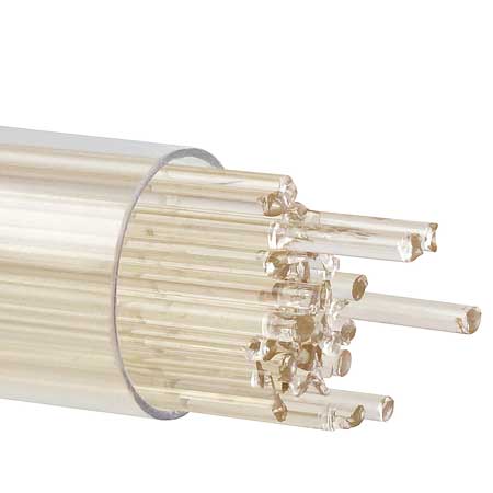 2 mm Red Transparent 17-1/2 in. Stringer 90 COE (6.5 oz. tube) link
