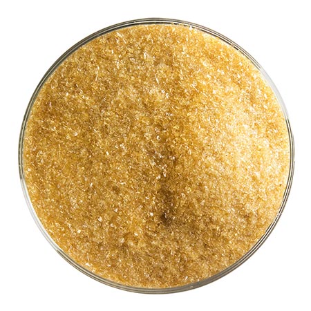 Dark Amber Transparent Fine Frit 90 COE (1 Pound Jar) link