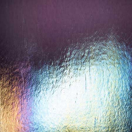 Amethyst Transparent Thin Roll Iridized Fusible 90 COE link