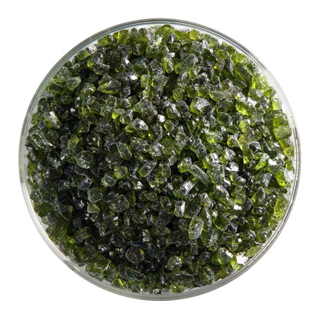 Pine Green Coarse Frit 90 COE (1 Pound Jar) link
