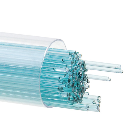 Light Aquamarine Blue 17-1/2 in. Stringer 90 COE (6.5 oz. tube) link