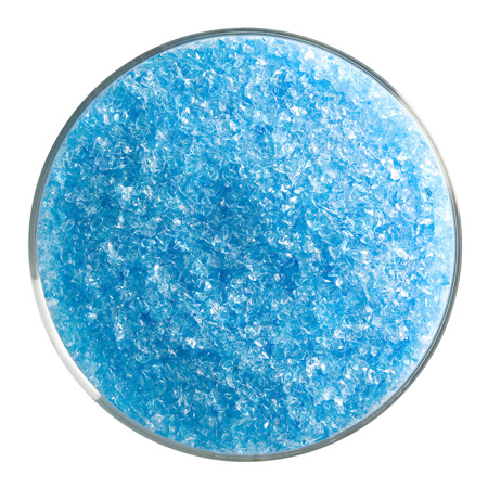 Light Turquoise Blue Medium Frit 90 COE (1 Pound Jar) Light Turquoise Blue Medium Frit 90 COE (1 Pound Jar) photo