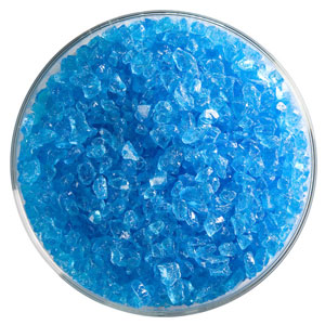 Light Turquoise Blue Coarse Frit 90 COE (1 Pound Jar) link