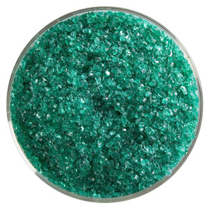 Emerald Green Medium Frit 90 COE (1 Pound Jar) Emerald Green Medium Frit 90 COE (1 Pound Jar) photo