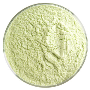 5 Pound Jar Spring Green Tranparent Powder Frit 90 COE link