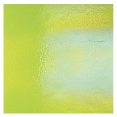 Spring Green Double Roll Rainbow Iridized Fusible 90 COE link