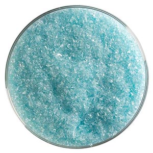 5 Pound Jar Aqua Blue Tint Medium Frit 90 COE link