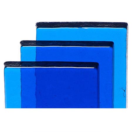 Billet - Sapphire Blue Tint Fusible 90 COE link