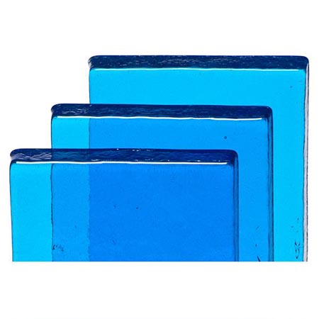 Billet - Turquoise Blue Tint Fusible 90 COE link