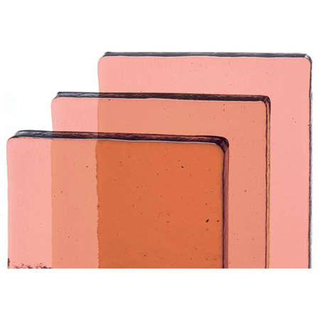 Billet - Coral Orange Tint Fusible 90 COE link