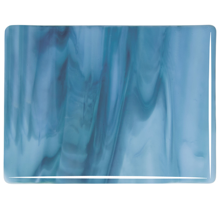Powder Blue Opal/ Marine Blue Fusible 90 COE link