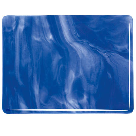Caribbean Blue/ White Double Roll Fusible 90 COE link