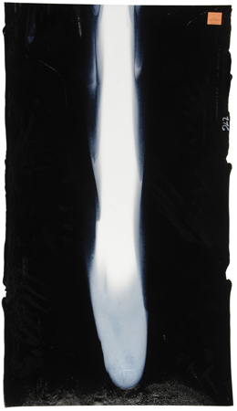 Black with White Cascade Double Roll Fusible 90 COE link