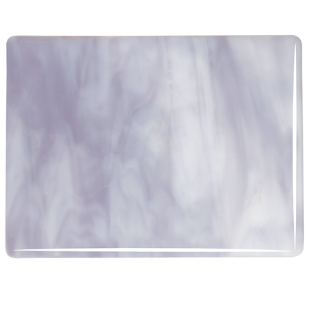 White/Lavender Blue Opal Double Rolled Fusible 90 COE link