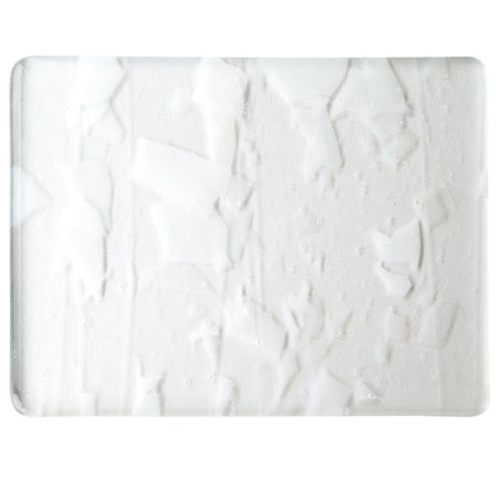 White with Clear Streamers Fusible 90 COE White with Clear Streamers Fusible 90 COE photo