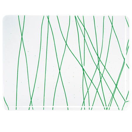Forest Green Streamers Fusible 90 COE link