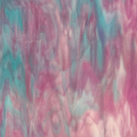Grape Snowcone Striker (White/ Turquoise Opal/ Violet) Double Roll Fusible 90 COE Grape Snowcone Striker (White/ Turquoise Opal/ Violet) Double Roll Fusible 90 COE photo