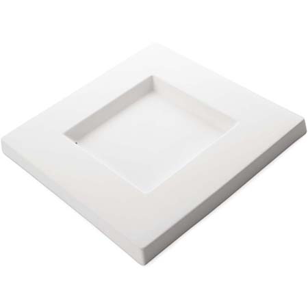 Square Platter Ceramic Slumper Mold - 9.6 in. link