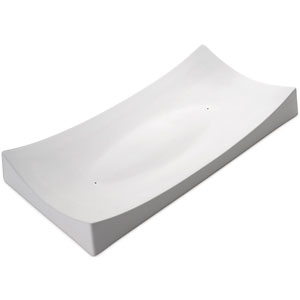 Long Rectangle Slump Ceramic Slumper Mold - 14.8 x 7.4 in. link