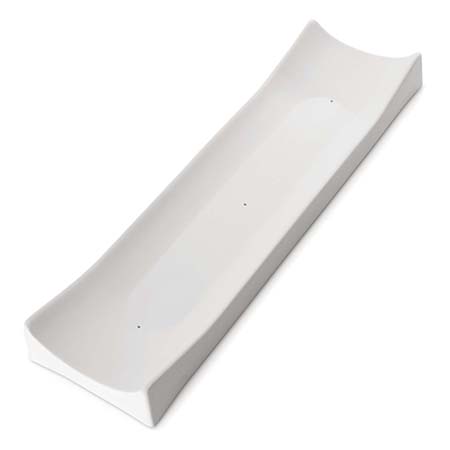 Medium Channel Plate Ceramic Slumper Mold -  17.1 x 4.8 in. link