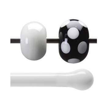Opaque White Opal 90 COE Rod (sold per pound; 1/4 pound minimum) link