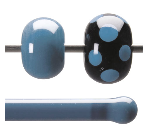 Bluestone Opaque 90 COE Rod (sold per pound; 1/4 pound minimum) link