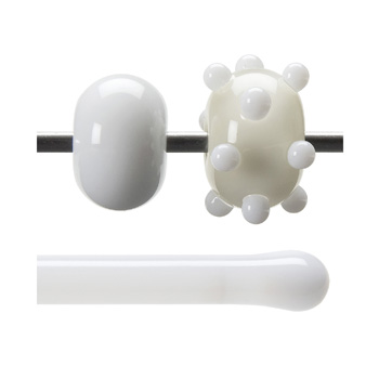 Dense White 90 COE Rod (sold per pound; 1/4 pound minimum) link